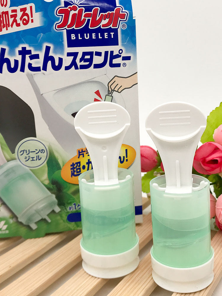 日本小林制药洁厕剂马桶凝胶开花洁厕花瓣小熊厕所清洁剂枪打小花