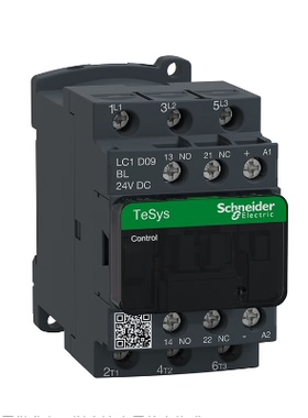 施耐德三级直流接触器LC1D09BL低功耗线圈DC24V直流12BL 18A 25A