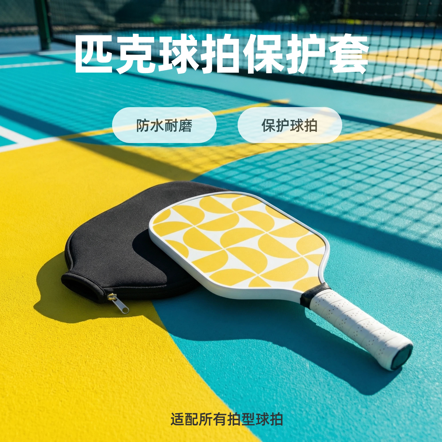 匹克球拍套防刮耐磨Pickleball图片