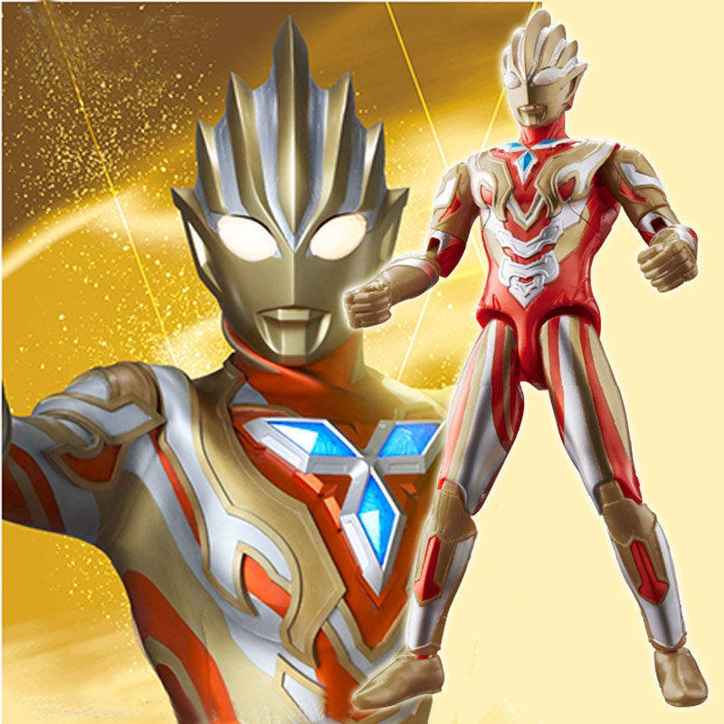 最新款闪耀特利伽黄金赛罗奥特曼手办超可动多关节可动人偶模型