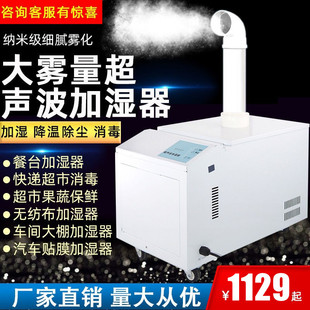 超聲波蘭花專用加濕器蔬菜保鮮大霧量工業(yè)除塵保濕 噴霧除靜電