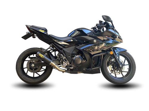 GSX250R摩托车改装碳纤维排气管
