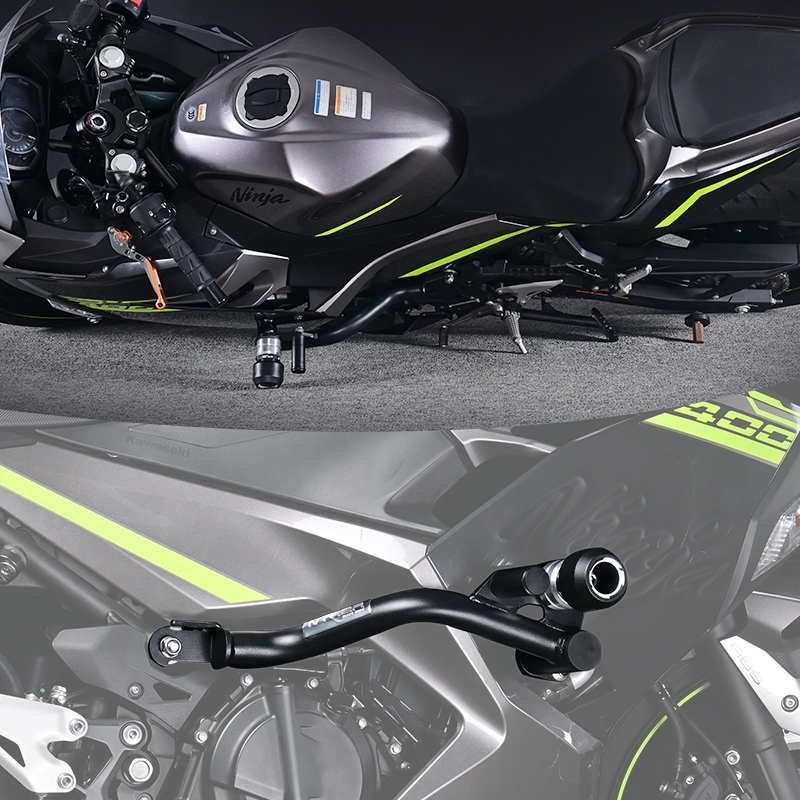 川崎ninja400忍者摩托车改装护杠