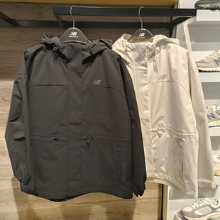 NEW BALANCE/NB 26春女款休闲连帽梭织加绒保暖防风外套 WJ6115NO