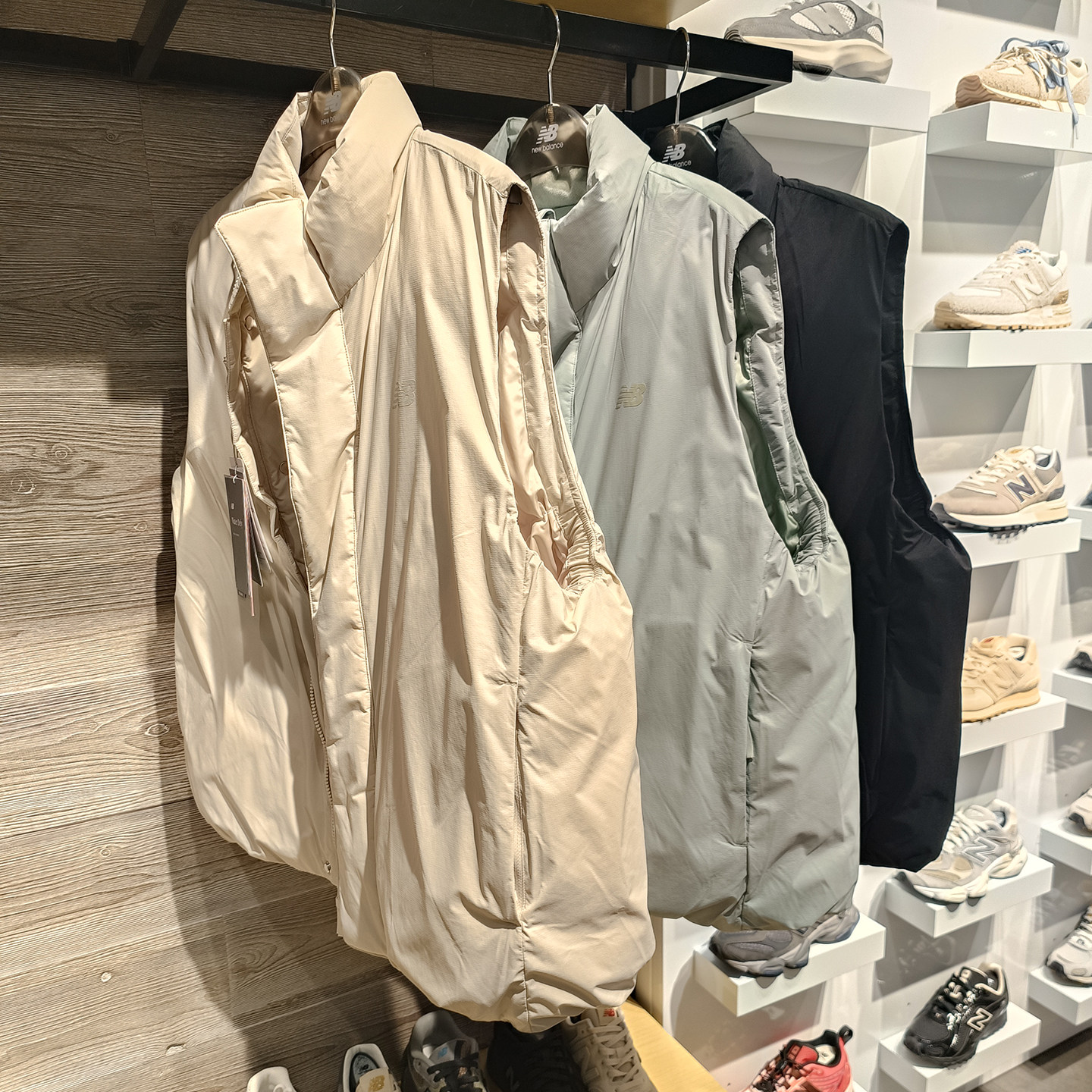 NBGrey冬季男子保暖羽绒马甲