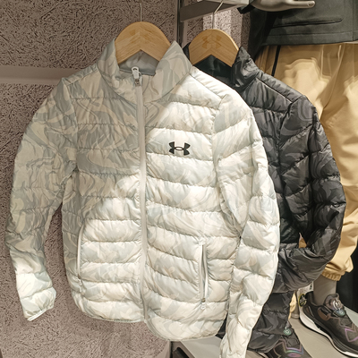 安德玛男女童羽绒服中性大童外套