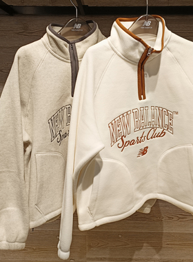 New Balance NB 2025秋冬新款女子时尚运动休闲加绒卫衣 NCF42632