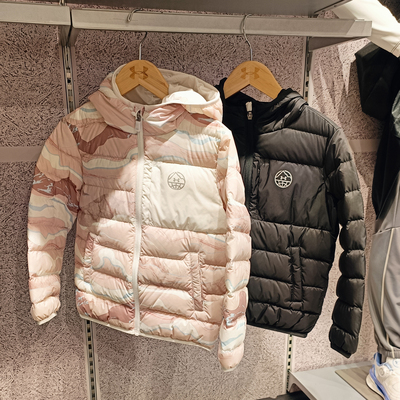 安德玛儿童运动休闲时尚羽绒服