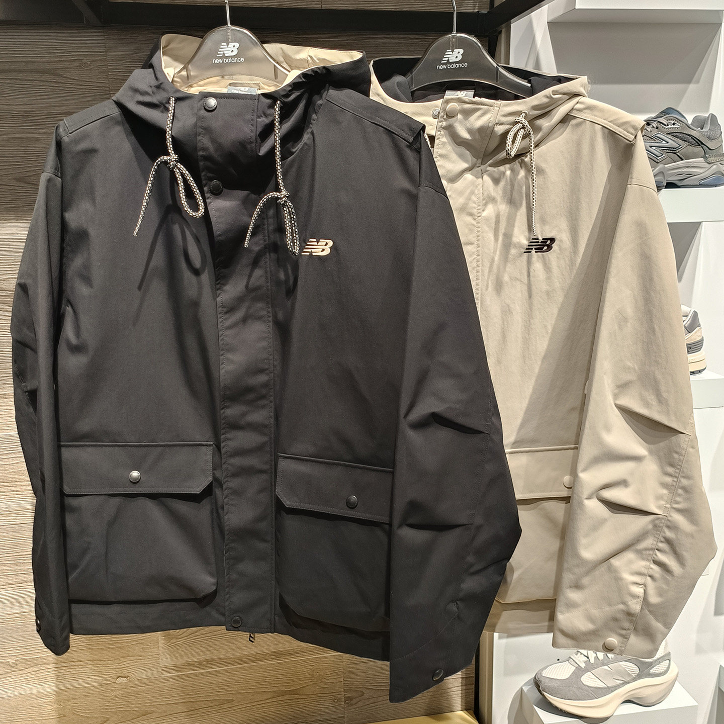 NB26春季男款舒适连帽运动外套