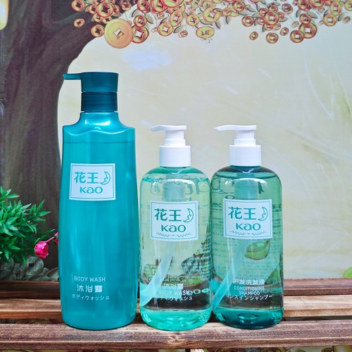 花王KAO安心系列保湿滋润身体乳护手霜香氛沐浴露控油洗发露