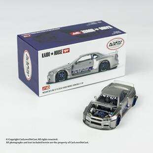 Kaido House MINIGT 143日产尼桑GTR R34合金车模1:64汽车模型