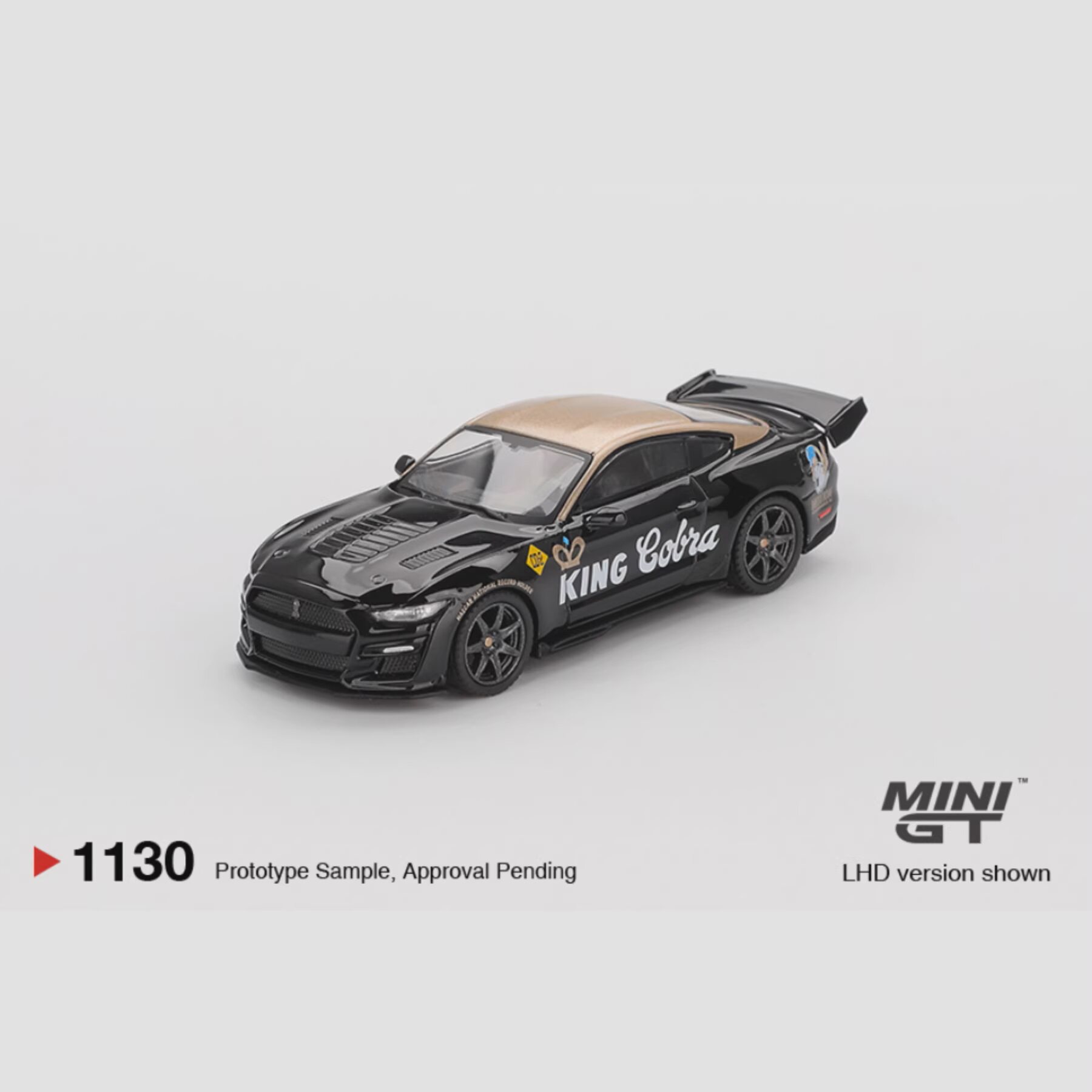 MINIGT 1130福特野马Shelby GT500合金车模1/64小比例模型摆件 - 实物图