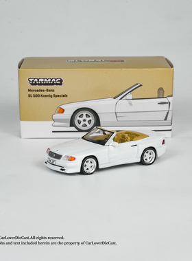 Tarmac Works TW 奔驰SL 500 Koenig Specials 合金车模型摆件