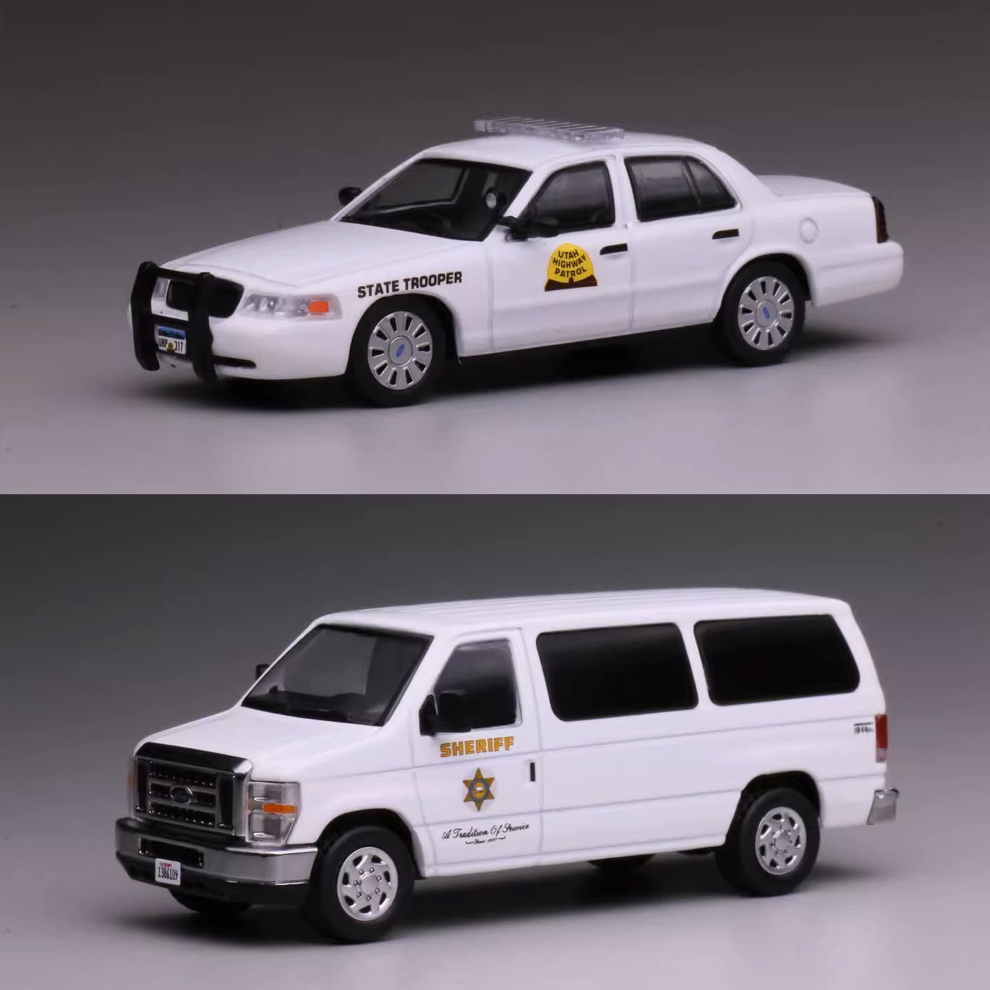 596福特CV犹他州州警汽车模型