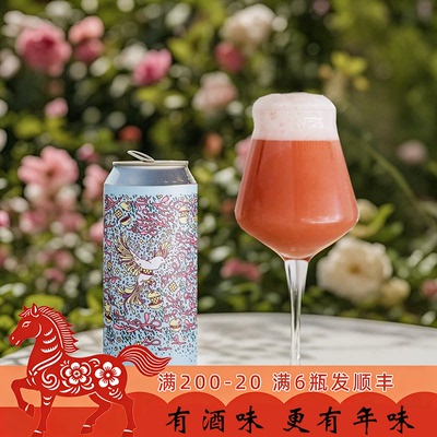 老K美国哈德逊河谷HudsonValley水果增味酸啤酒ipa酸艾尔精酿啤酒