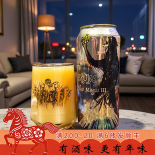 老K美国新鲜空运高分限量Brujos巫布鲁乔斯术浑浊ipa淡艾精酿啤酒