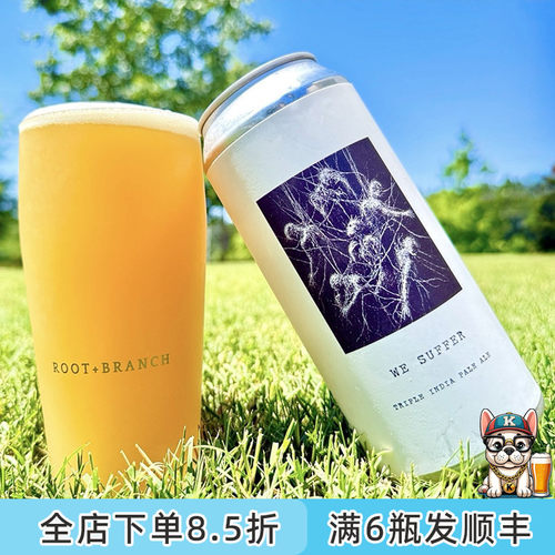老K美国RootBranch本末Troon特伦合酿高分尖货浑浊ipa酸精酿啤酒 - 封面