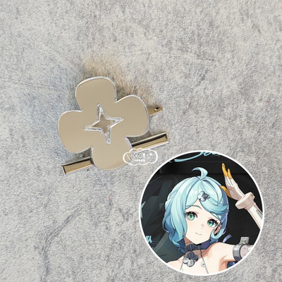 绝区零席德镜面亚克力发夹发卡
