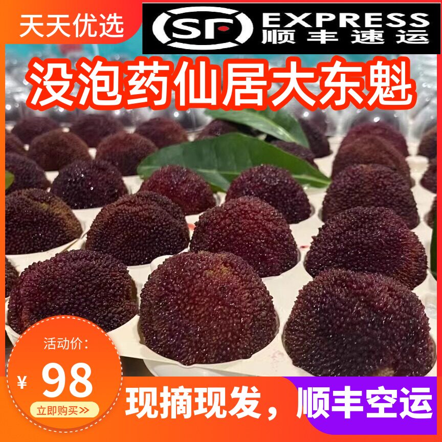 浙江仙居东魁大杨梅顺丰空运包邮颗粒装新鲜现摘孕妇当季礼盒水果