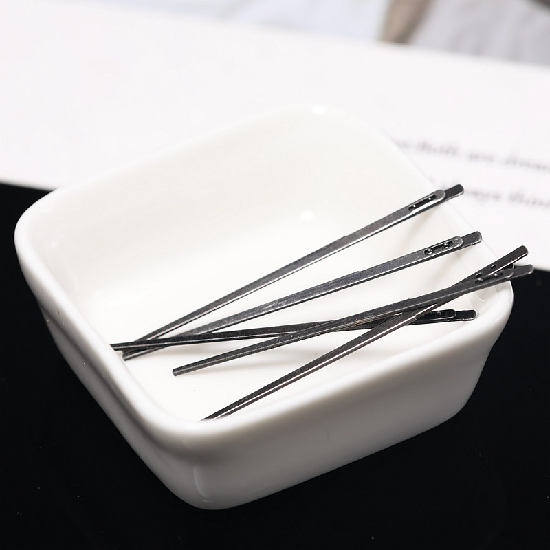 골드 DIY 가죽 로프 바늘 가죽 스레드 바늘 바느질 가죽 아트 도구 2MM3MM 폭 가죽 로프 이중 구멍 바늘에 적합