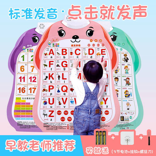 RGR英文字母有声挂图儿童早教