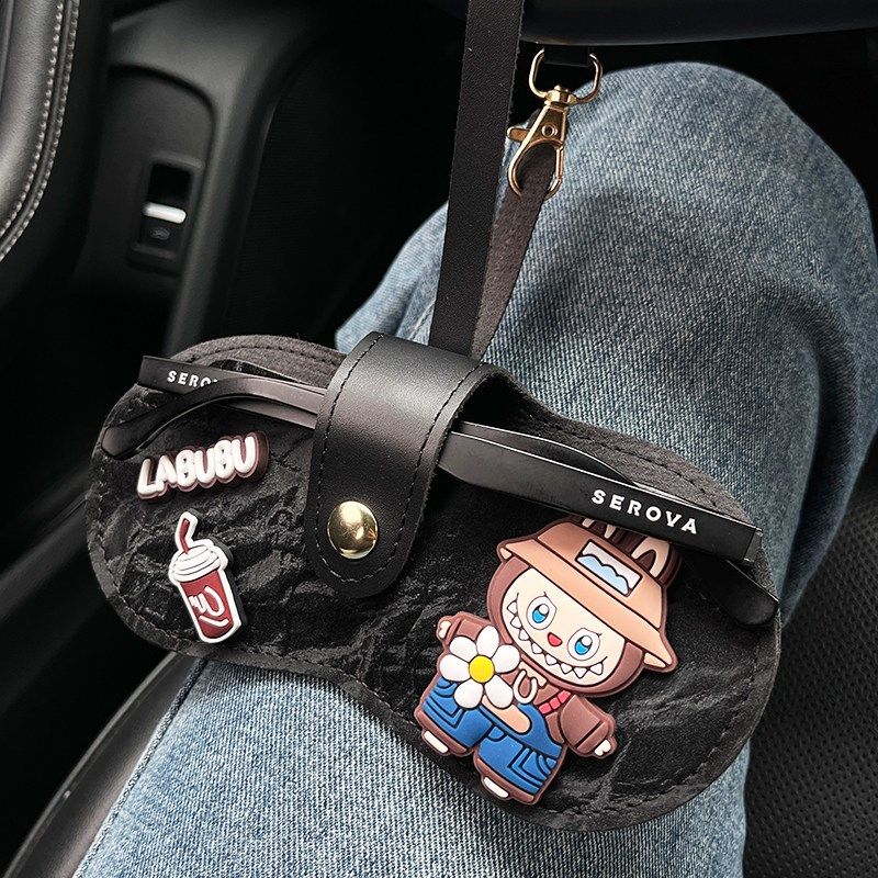 拉布布眼镜盒便携防压太阳镜防护套labubu高端墨镜保护盒外出挂包,童装/婴儿装/亲子装,儿童装饰手表,淘宝优惠券,粉丝福利购,淘宝优惠卷