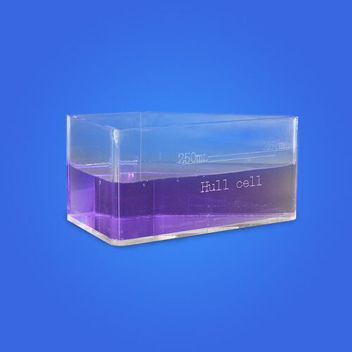 哈氏槽/霍氏槽/赫尔槽 Hull cells 267ml 刻度镀锌副槽无加热打气