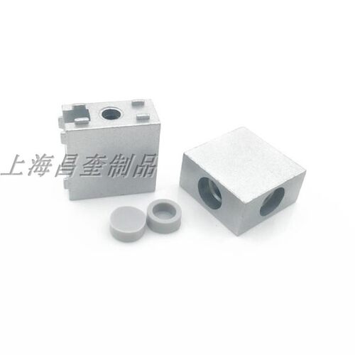 1530连接块铝型材门框直角连接件2040L型拐角固定块两通方块连接