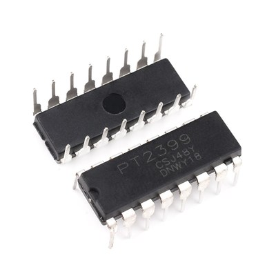 PT2399 CD2399GP 直插音频数字混响电路 集成块IC芯片 封装DIP16