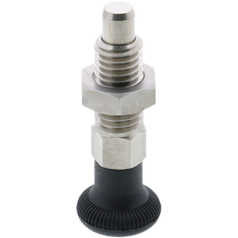 粗牙复位旋转柱塞PMXAS/PMXKS6/8/10/12分度销手柄螺栓旋转柱塞