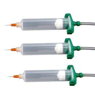 点胶机针筒 塑料自动点胶设备配件 开关转接头适配器美式灌胶针管