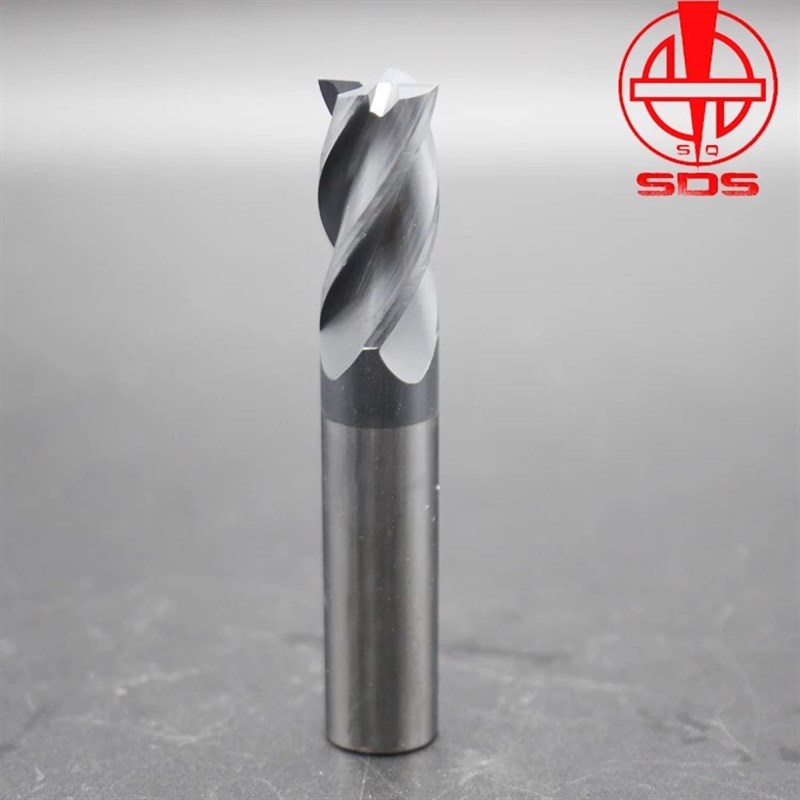 4刃55度CNC数控铣刀12-14-16-18-20mm硬质合金立铣刀涂层钨钢铣刀