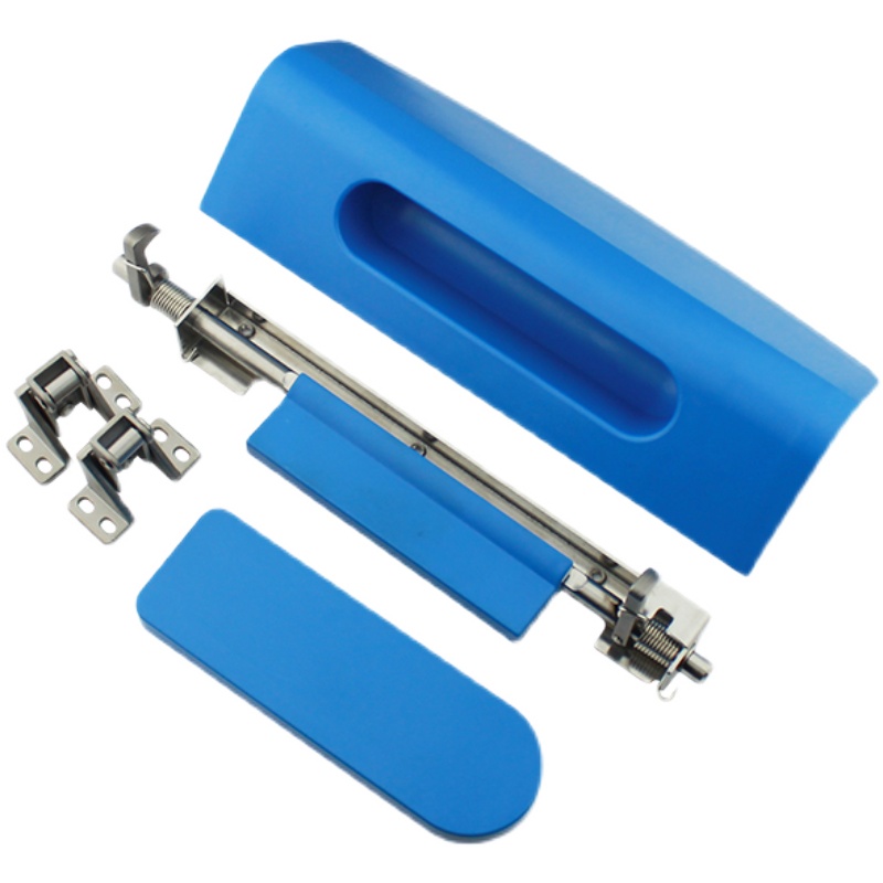 尚坤SK1-233恒温恒湿箱碰撞式联动竖式把手 高低温环境试验箱门锁