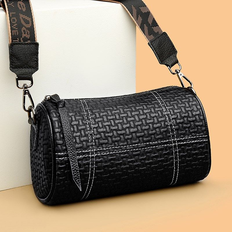 2023新款真皮质感包包软皮圆筒包宽肩带枕头包休闲大容量单肩斜挎,搬运/仓储/物流设备,机械式停车设备（立体停车库）,淘宝优惠券,粉丝福利购,淘宝优惠卷