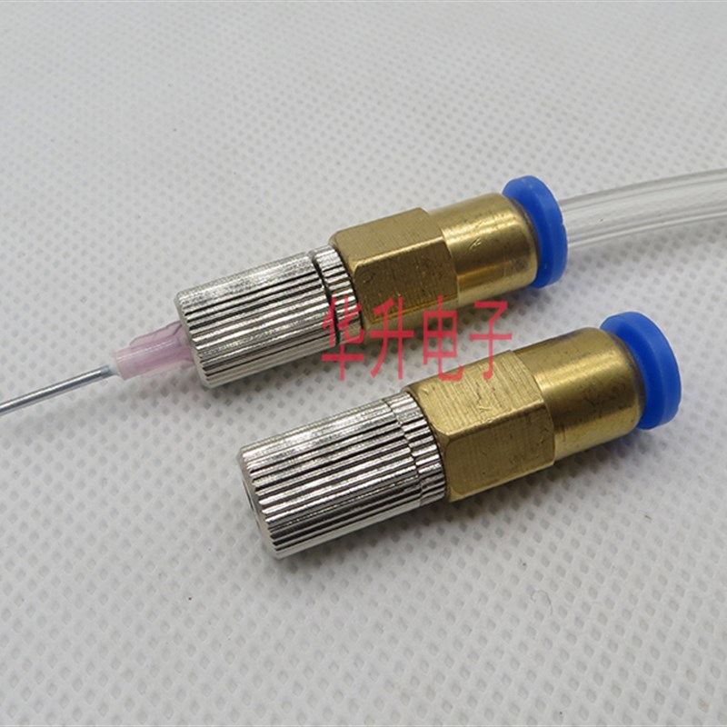 气吹气咀气管转接头气管4/6/8/10/12MML金属鲁尔转接针头点胶配件