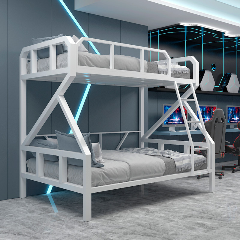 电竞床酒店上下铺铁艺床宾馆铁架床学校宿舍高低床公寓网吧子母床,搬运/仓储/物流设备,机械式停车设备（立体停车库）,淘宝优惠券,粉丝福利购,淘宝优惠卷