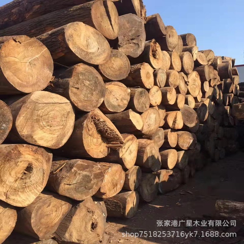 新款香樟圆木板材木香樟木板料 优良实木家具沙发木板床张家