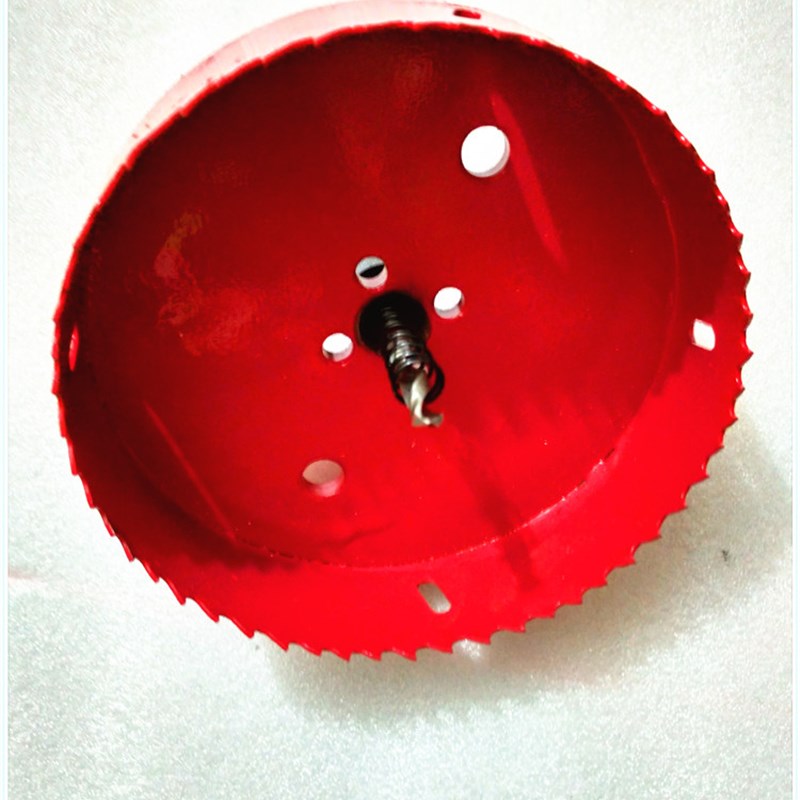 双金属开孔器M42石膏板木工塑料铁板金属木工钻头扩孔器50~200MM