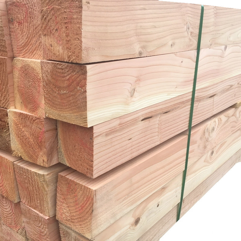 花旗松木方木条实木板材红松木料木梁柱子大方木枕木防腐木原木