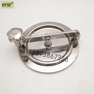 快开压条人孔盖带平法兰304不锈钢箱体侧面焊接法兰圈带横梁压盖