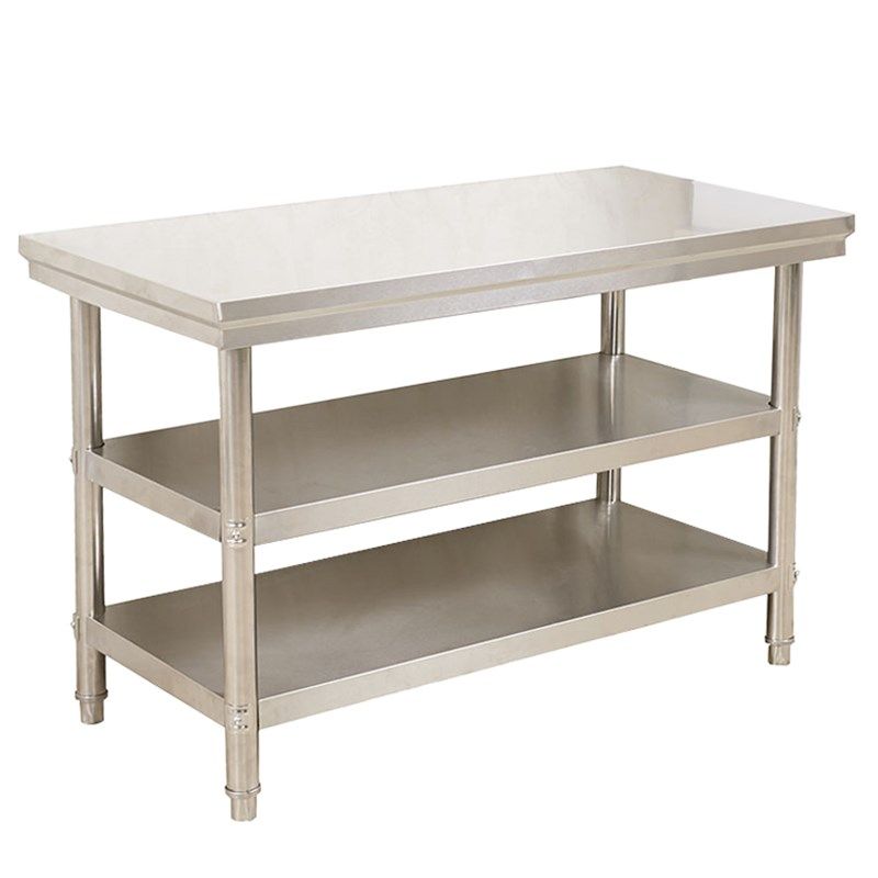 拆装厨房操作台带架子不锈钢双层工作台饭店切菜桌打荷打包装台面,办公设备/耗材/相关服务,办公线材,淘宝优惠券,粉丝福利购,淘宝优惠卷