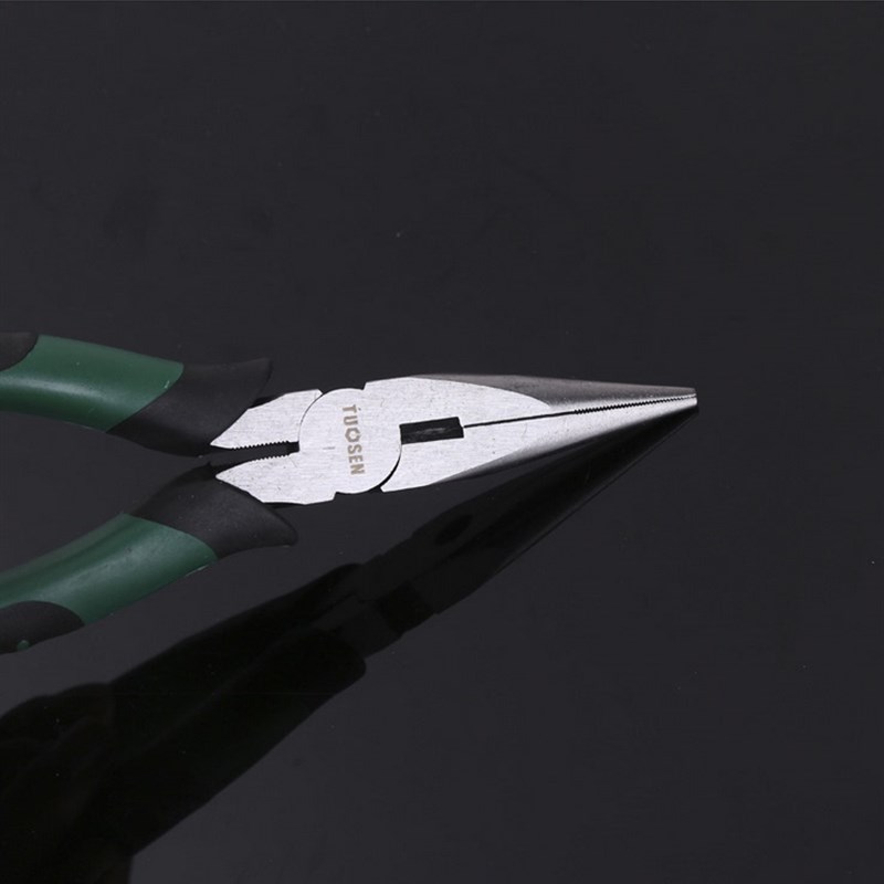 老虎钳尖嘴钳多功能家用万用钳子大全电工工具斜口钳工业级钢丝钳