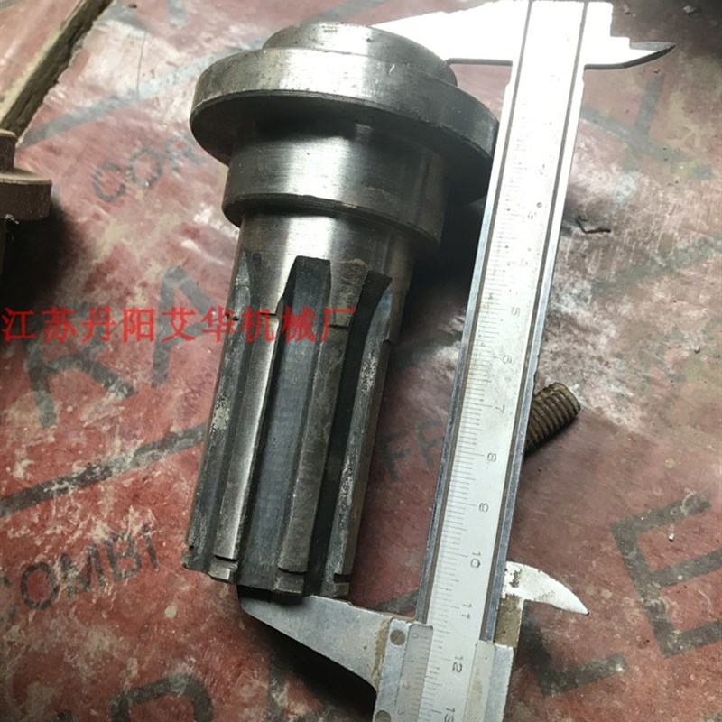 常州东风型旋耕机通用轴头犁刀轴配件