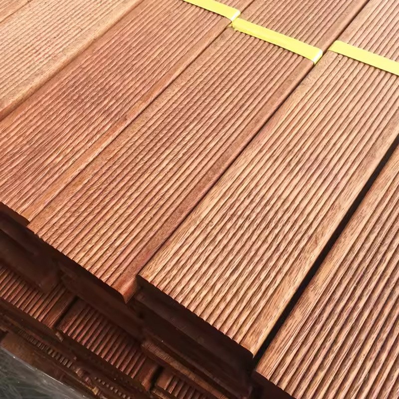 菠萝格防腐木建筑木方板材户外原木实木木条印尼防腐木材材料