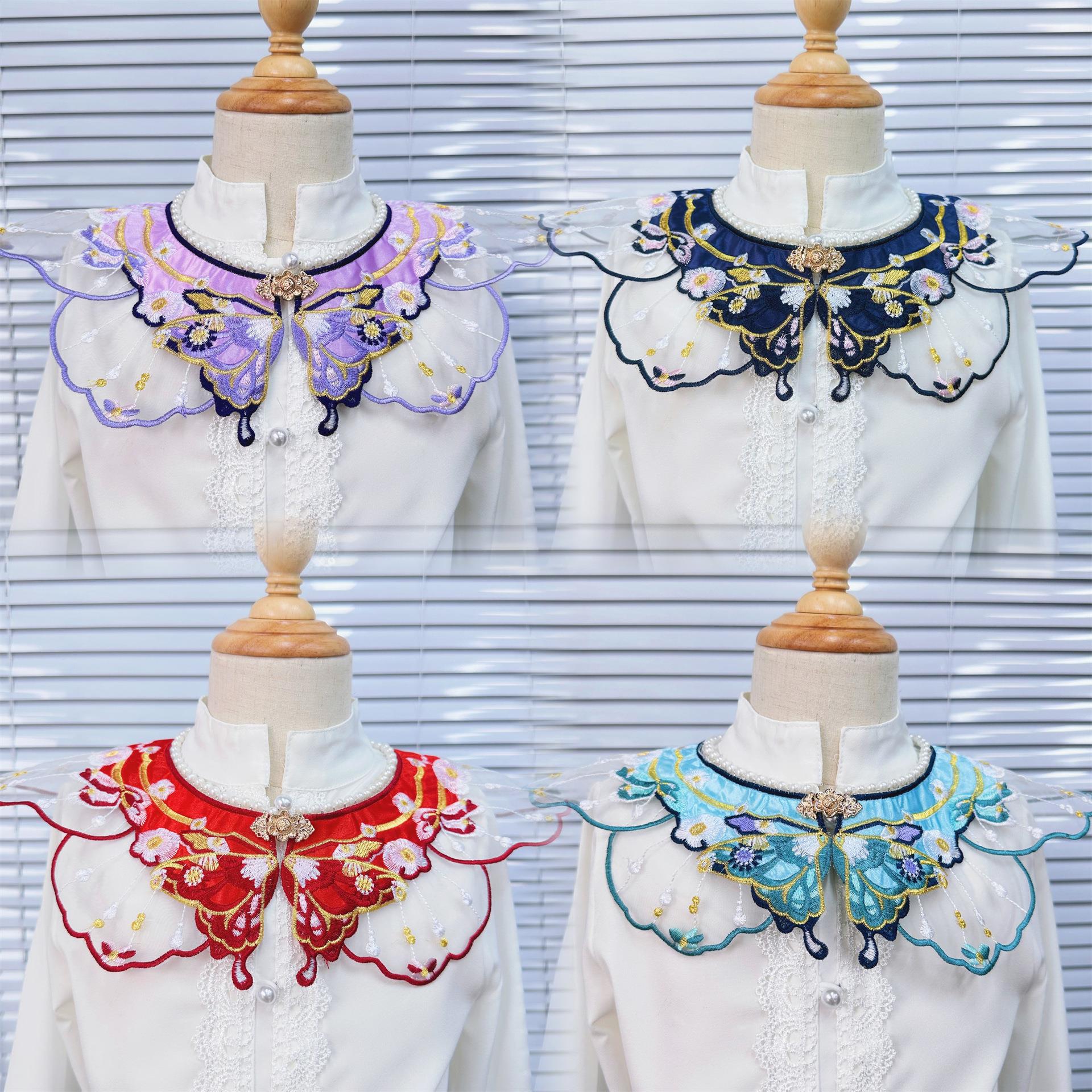 云肩新中式學士服古風馬