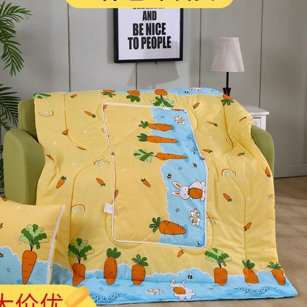 抱枕被子两用夏季枕头被子二合一夏天可折叠车用办公室靠枕靠背
