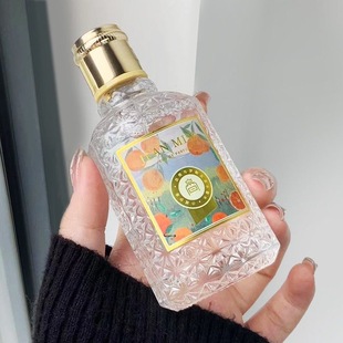 柠檬味香水女士持久淡香血橙罗勒原始森林男士木质荔枝味香水学生