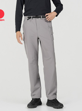 SCALER思凯乐户外软壳裤25秋冬男女弹力防风防泼水耐磨保暖长裤子