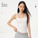 打底外穿内搭上衣 asomesome辣妹白色柔软细吊带背心女春夏修身