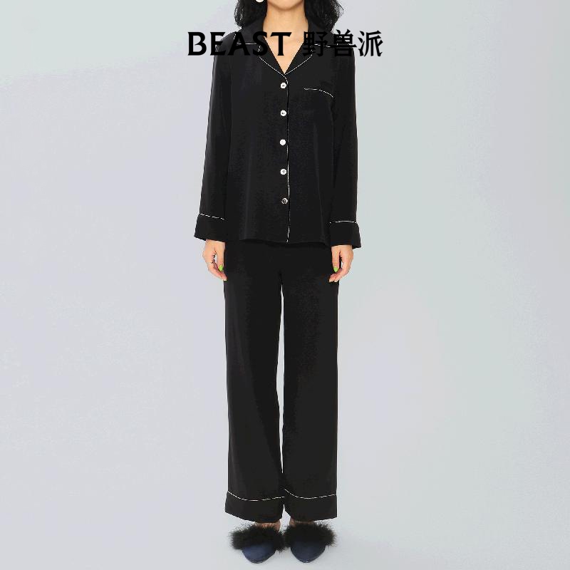 beast野兽派绅士套装睡衣